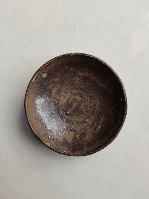 古玩陶瓷贛州窯醬釉香碟拍賣，當(dāng)前價格0元