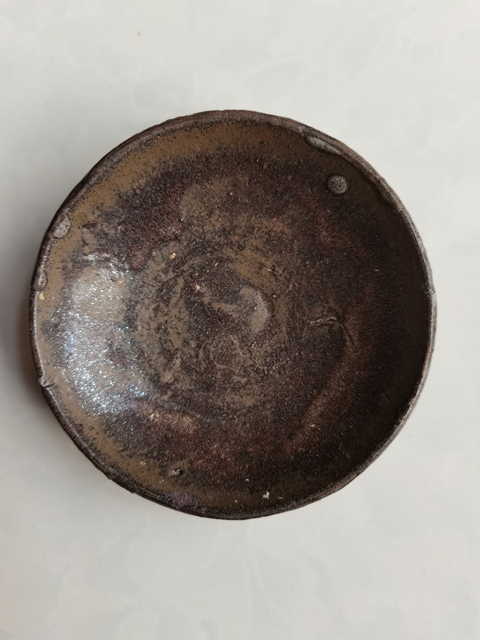 古玩陶瓷贛州窯醬釉香碟拍賣，當(dāng)前價格0元