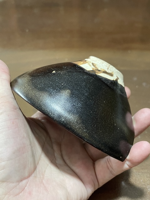 古玩陶瓷吉州窯黑釉剪紙鏤花標本拍賣,當前價格0元