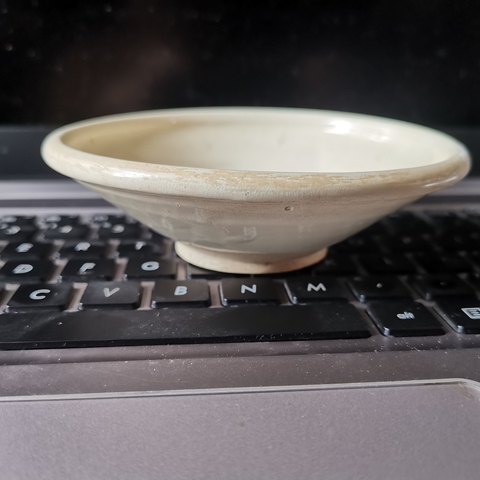 古玩陶瓷邢窯白瓷唇口碗拍賣，當前價格2222元