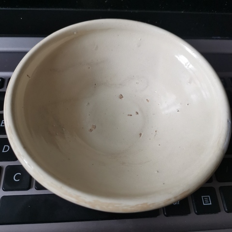 古玩陶瓷邢窯白瓷唇口碗拍賣，當前價格2222元
