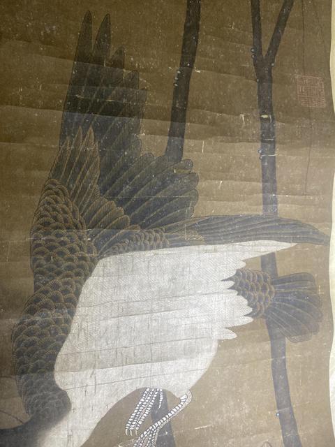 古玩字畫群雁圖真品鑒賞圖