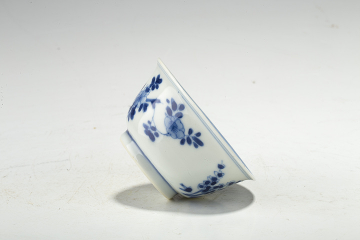 古玩陶瓷清康熙·青花花卉紋杯碟
真品鑒賞圖