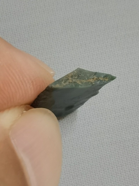 古玩玉器地方料仿古玉殘件真品鑒賞圖