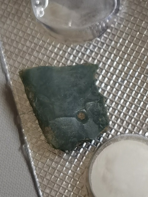 古玩玉器地方料仿古玉殘件真品鑒賞圖