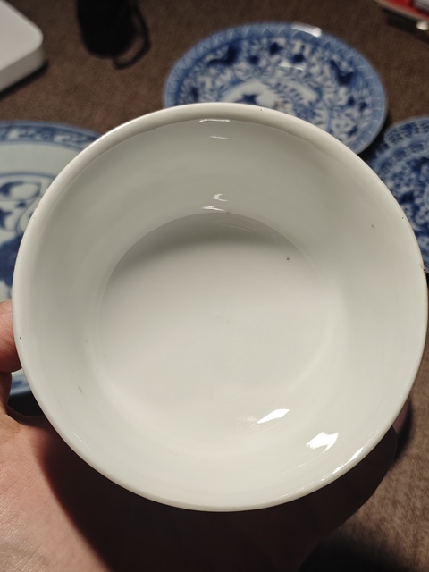 古玩陶瓷粉彩花卉紋碗真品鑒賞圖