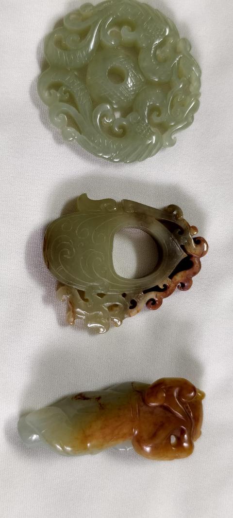 古玩玉器仿古玉一組真品鑒賞圖