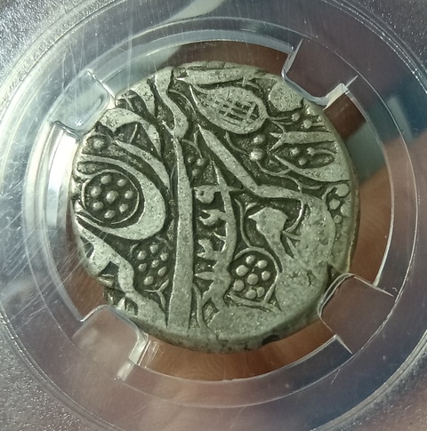 古玩錢幣巴拉克宰王朝銀幣真品鑒賞圖