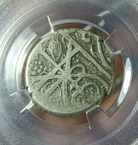 古玩錢幣巴拉克宰王朝銀幣真品鑒賞圖