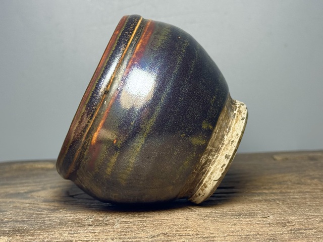 古玩陶瓷窯變筆洗真品鑒賞圖