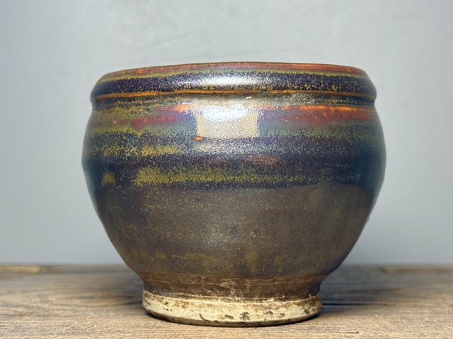 古玩陶瓷窯變筆洗真品鑒賞圖