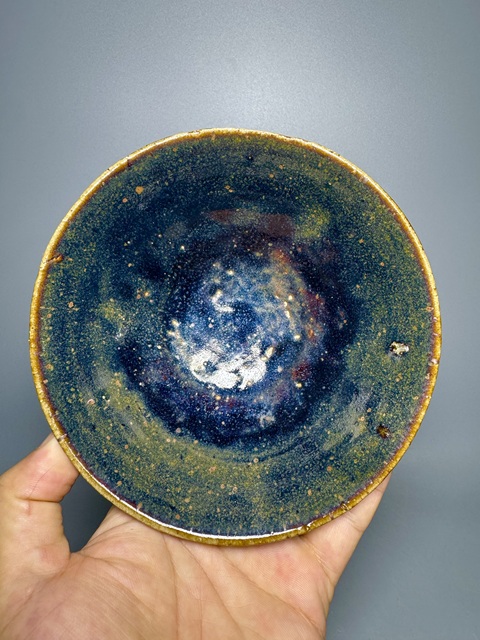 古玩陶瓷明代，磁州窯茶盞拍賣，當前價格158元