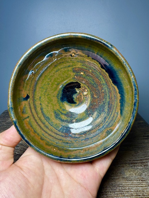 古玩陶瓷窯變盞真品鑒賞圖