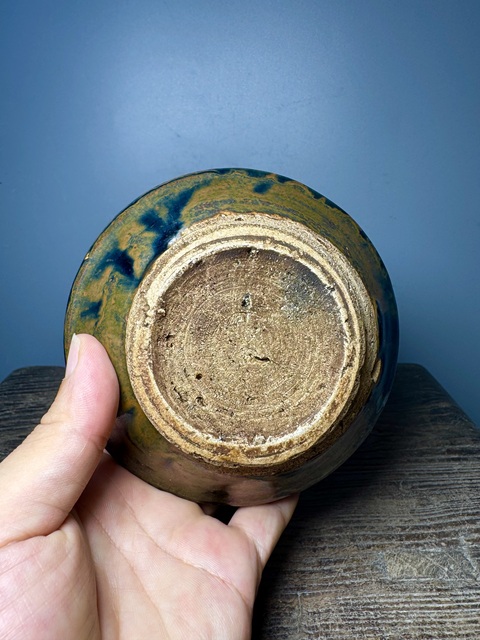古玩陶瓷窯變盞真品鑒賞圖
