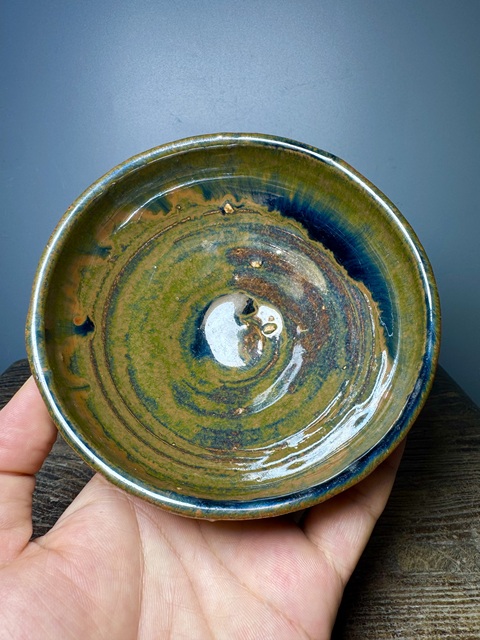 古玩陶瓷窯變盞真品鑒賞圖