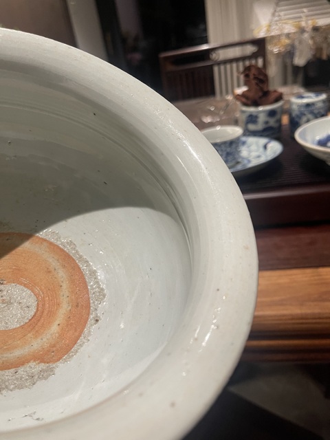 古玩陶瓷博古圖青花香爐真品鑒賞圖
