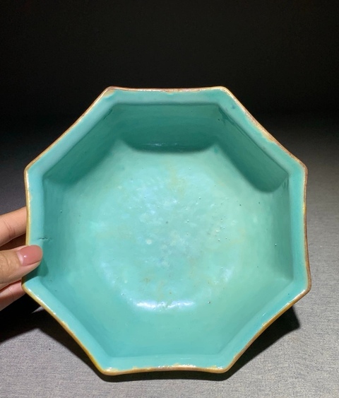 古玩陶瓷清中晚期細路粉彩貢碗拍賣，當前價格12888元