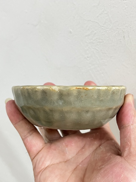 古玩陶瓷元~龍泉窯青瓷蔗段洗拍賣，當(dāng)前價(jià)格4180元