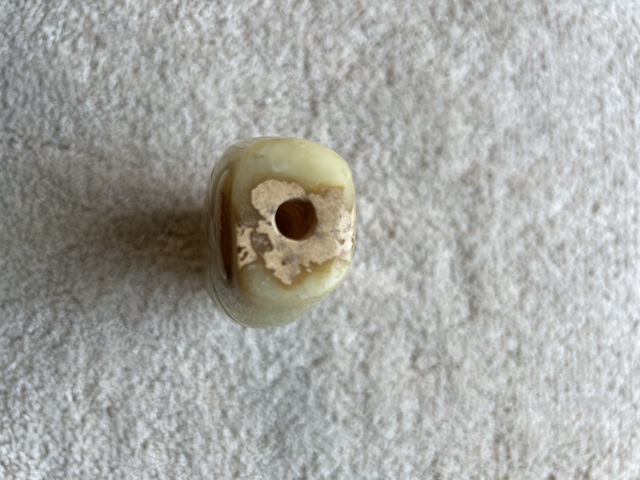 古玩玉器仿古玉勒子真品鑒賞圖