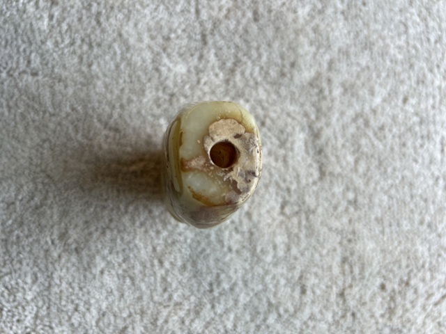 古玩玉器仿古玉勒子真品鑒賞圖