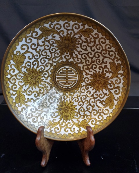 古玩銅器琺瑯彩大碗真品鑒賞圖