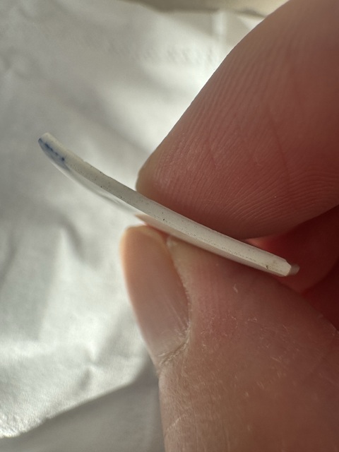 古玩陶瓷飲中八仙青花杯標本真品鑒賞圖