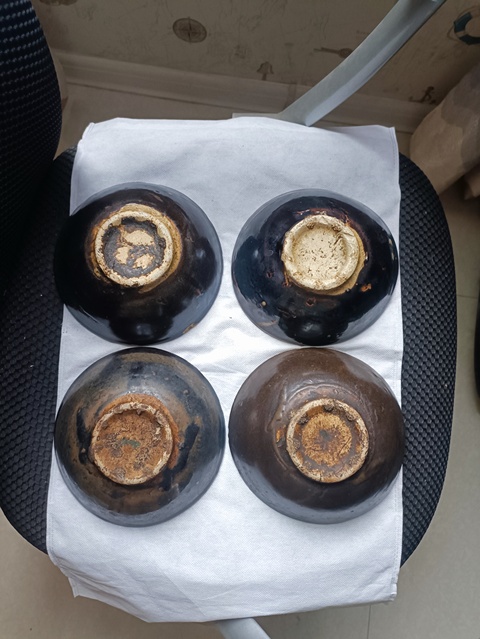 古玩陶瓷磁州窯碗真品鑒賞圖