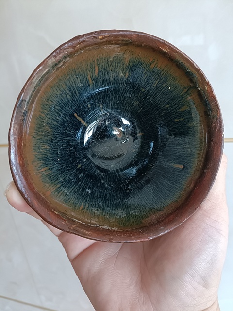 古玩陶瓷建窯盞真品鑒賞圖