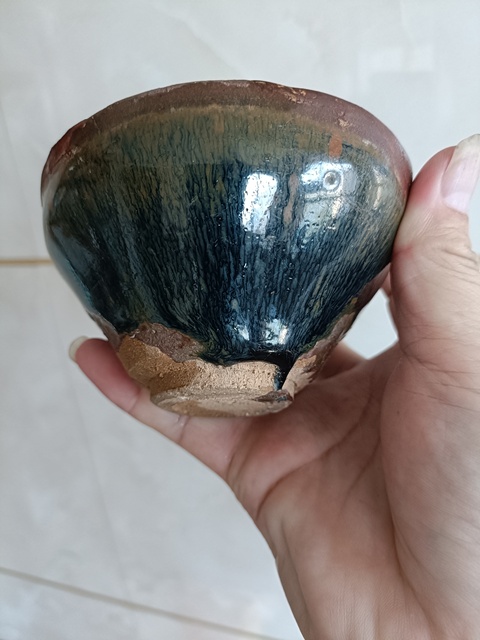 古玩陶瓷建窯盞真品鑒賞圖