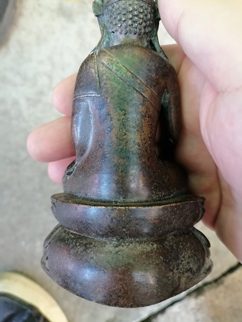 古玩銅器明中期?銅佛造像拍賣，當前價格28888元