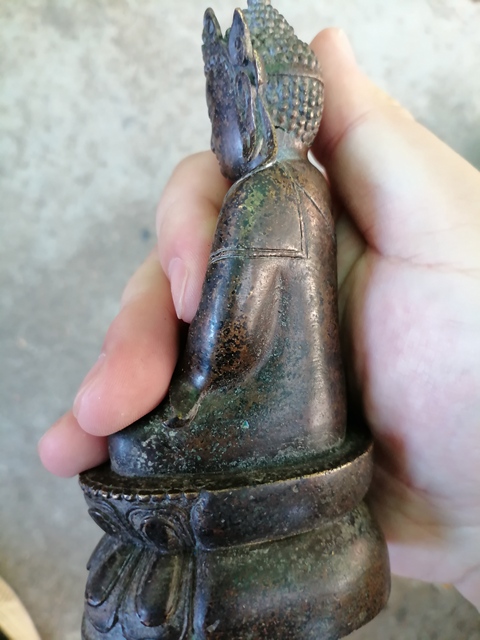 古玩銅器明中期?銅佛造像拍賣，當前價格28888元