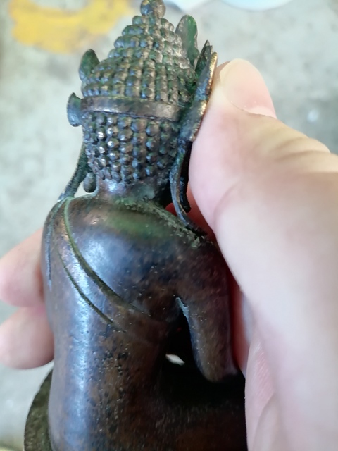 古玩銅器明中期?銅佛造像拍賣，當前價格28888元