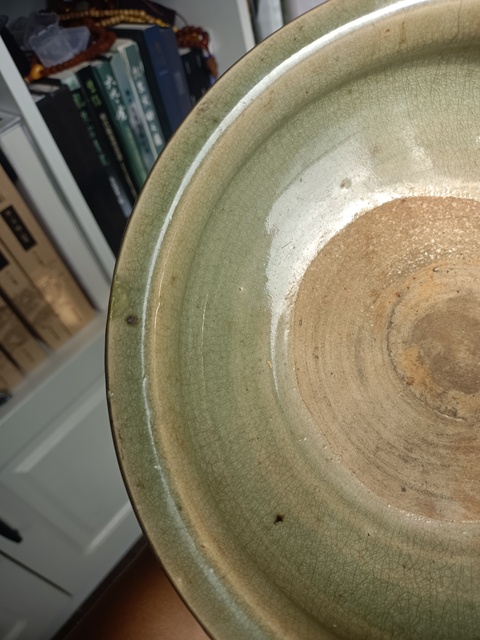 古玩陶瓷龍泉青瓷獸足香爐拍賣,當前價格1800元