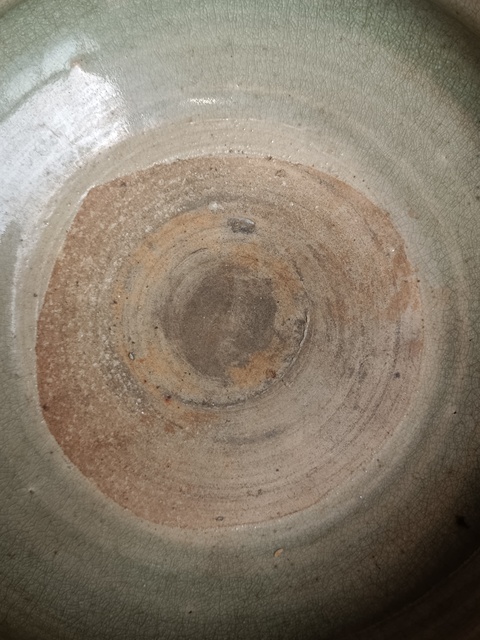 古玩陶瓷龍泉青瓷獸足香爐拍賣,當前價格1800元