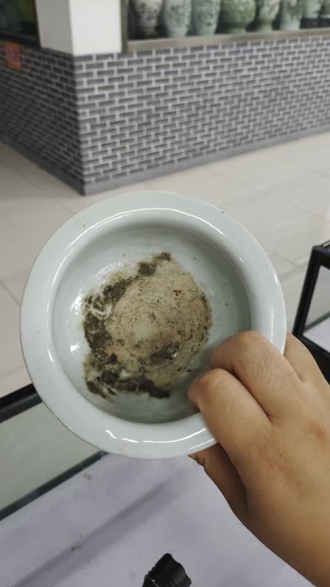 古玩陶瓷德化窯青花香爐真品鑒賞圖