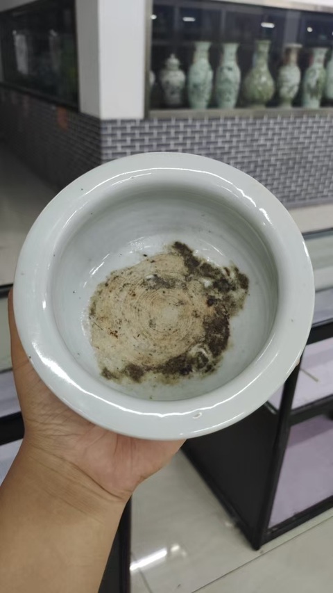 古玩陶瓷德化窯青花香爐真品鑒賞圖