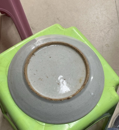 古玩陶瓷哥釉盤真品鑒賞圖