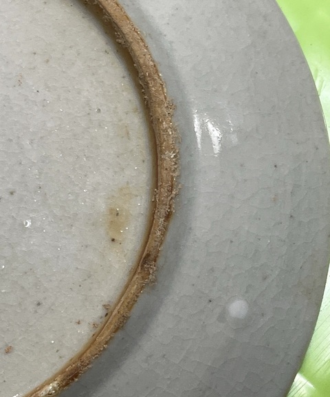 古玩陶瓷哥釉盤真品鑒賞圖