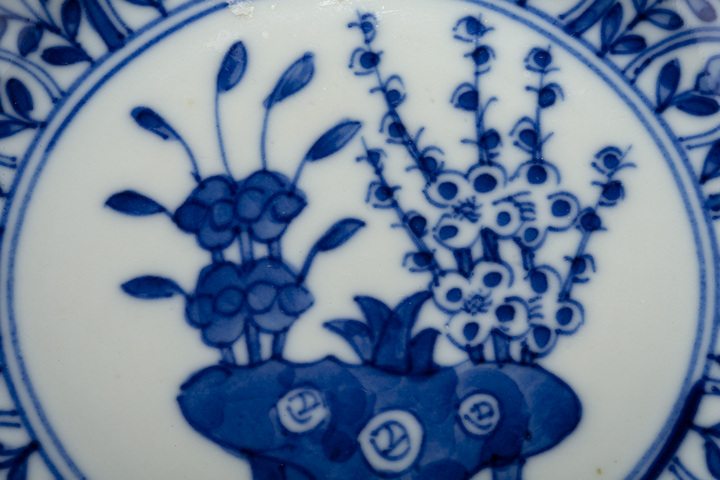 古玩陶瓷清晚·青花花卉紋碟
拍賣,當前價格0元