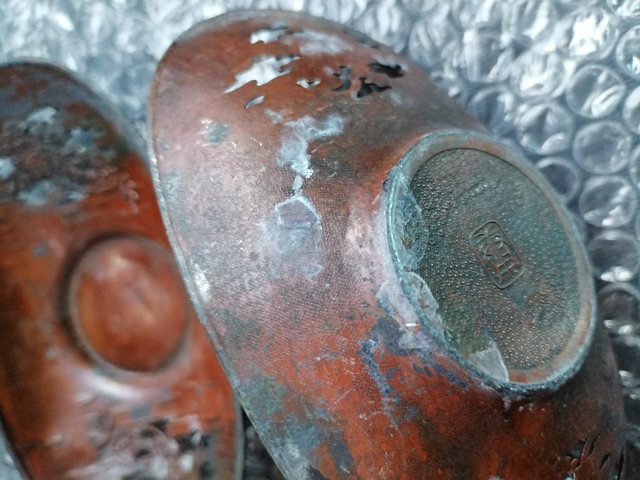 古玩銅器托盞真品鑒賞圖