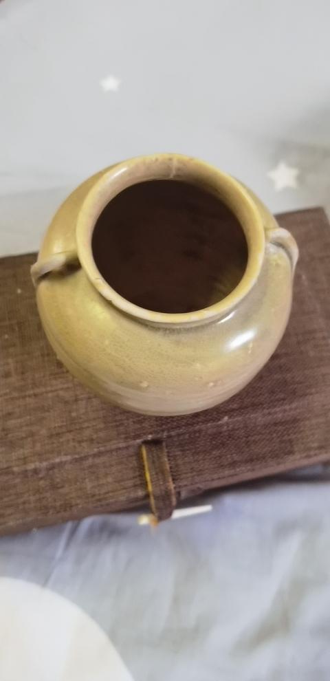 古玩陶瓷青釉雙系罐真品鑒賞圖