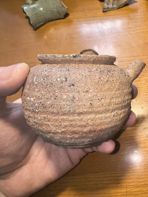 古玩陶瓷把壺真品鑒賞圖