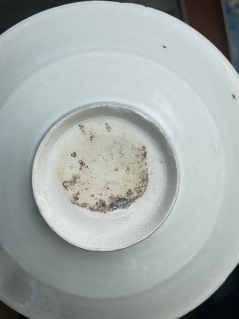 古玩陶瓷影青刻花碗真品鑒賞圖