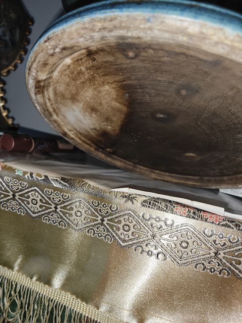 古玩陶瓷爐鈞釉夔龍紋象耳尊真品鑒賞圖