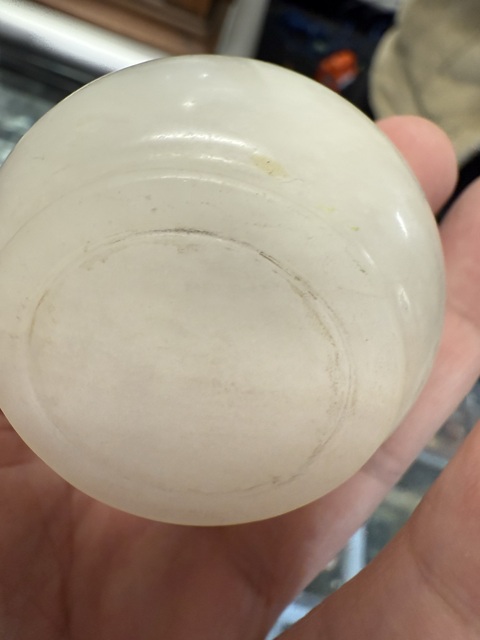古玩玉器金絲玉罐真品鑒賞圖