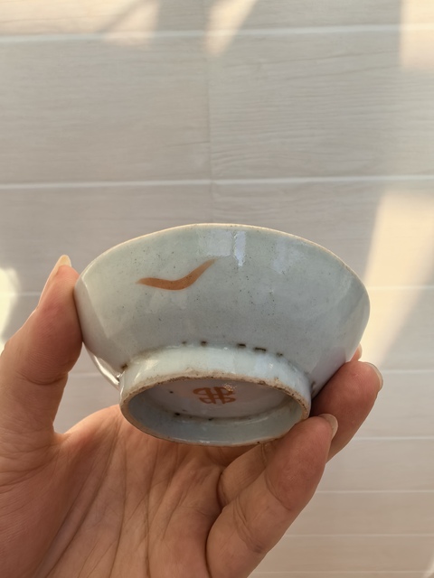 古玩陶瓷四季花卉紋粉彩盤真品鑒賞圖
