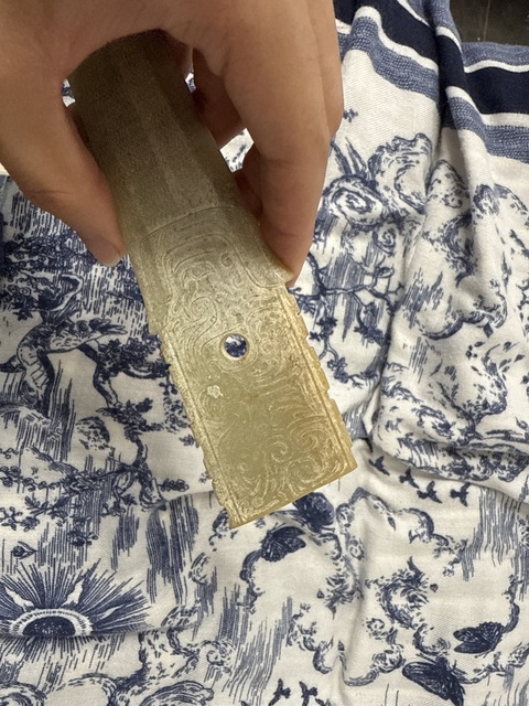古玩玉器仿古玉戈真品鑒賞圖