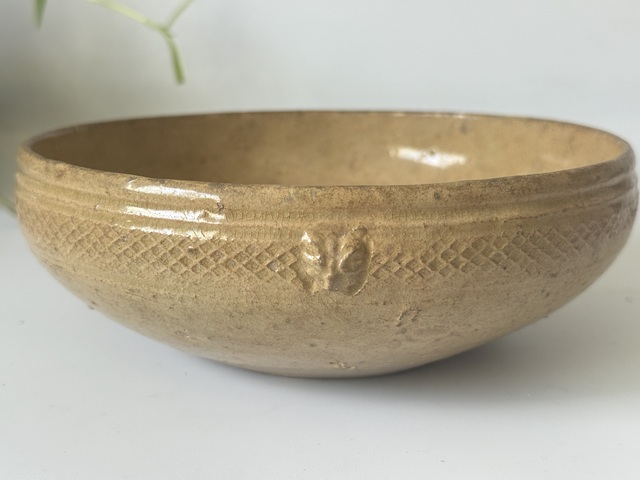 古玩陶瓷西晉越窯青瓷洗真品鑒賞圖