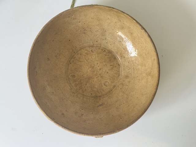 古玩陶瓷西晉越窯青瓷洗真品鑒賞圖