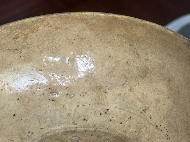 古玩陶瓷西晉越窯青瓷洗真品鑒賞圖